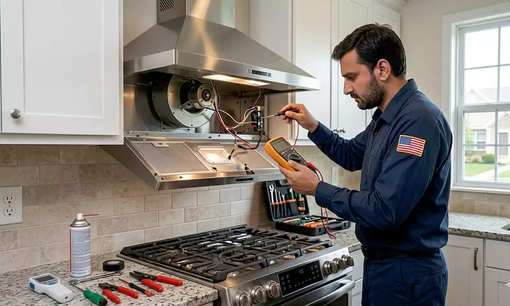 Range Hood Repair in Castro Valley, CA