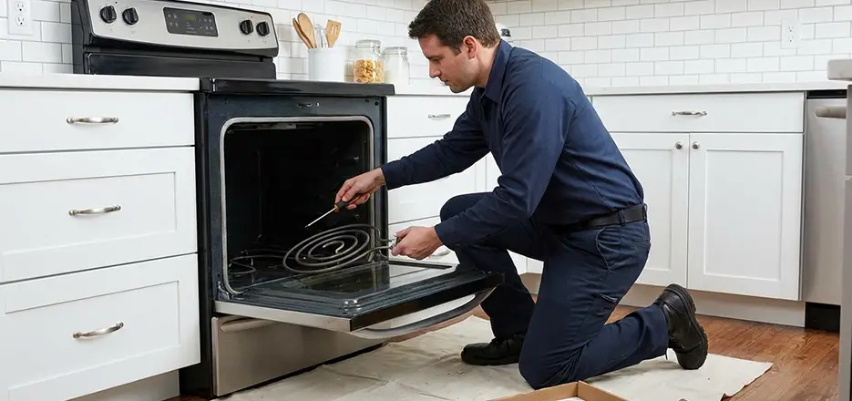 Oven Lower Heating Element Replacement in Castro Valley