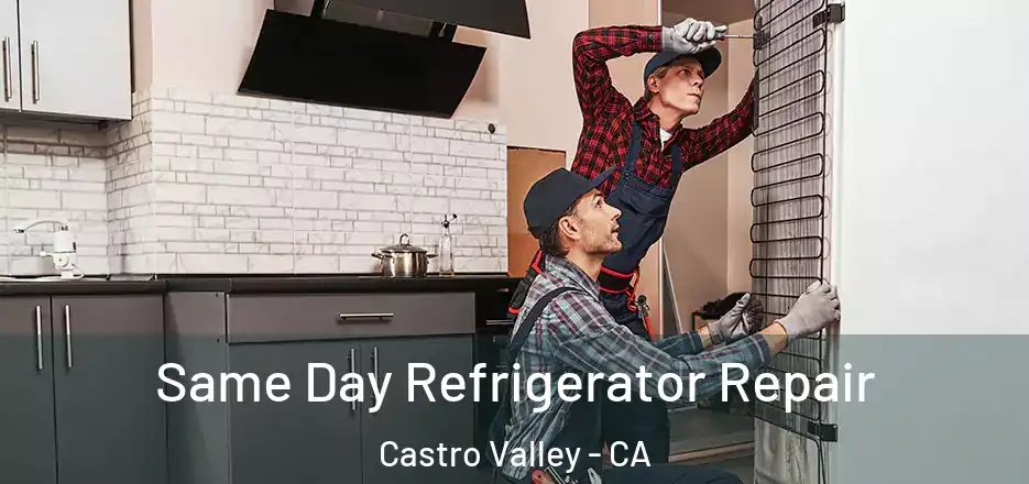 Same Day Refrigerator Repair Castro Valley - CA
