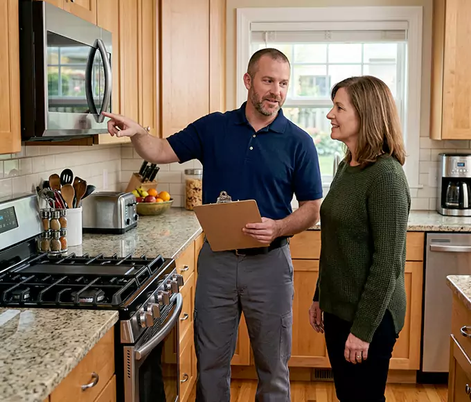Why Castro Valley Homeowners Trust Us for Professional Microwave Installation?