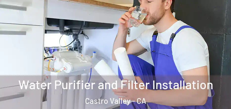 Water Purifier and Filter Installation Castro Valley - CA